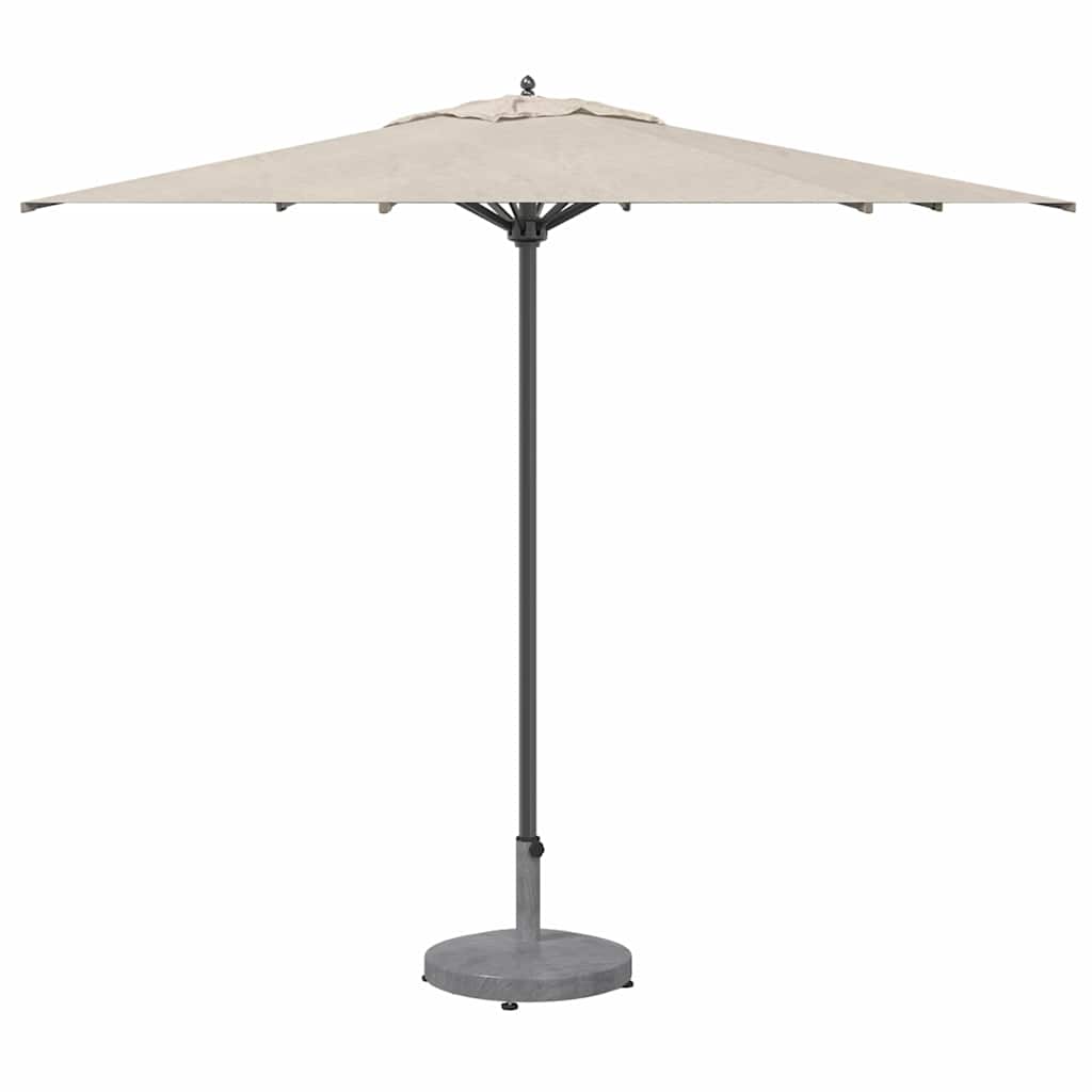vidaXL Bază pentru umbrelă Aspect de lemn gri închis 48 x 48 x 32 cm