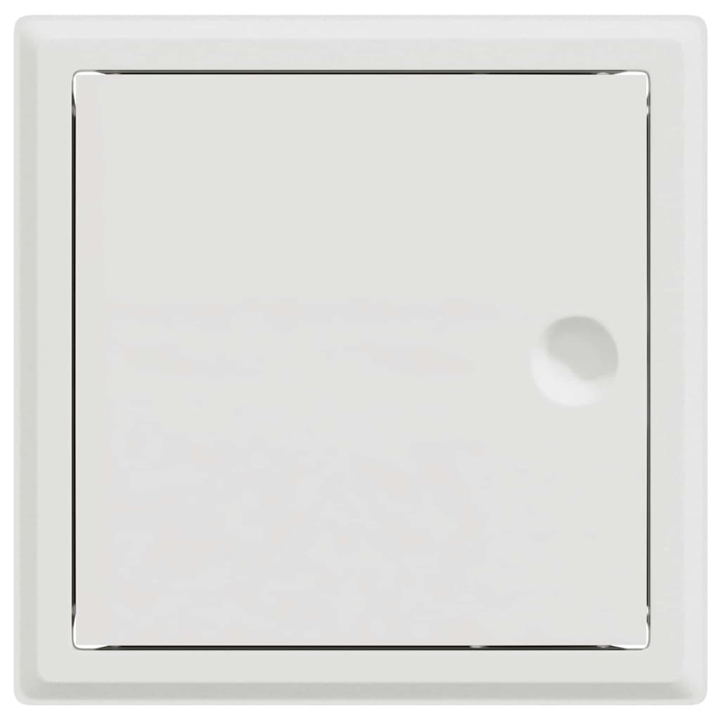 vidaXL Panou de Acces 2 pcs Alb 20 x 20 cm oțel vidaXL Panou de Acces 2 pcs Alb 20 x 20 cm oțel