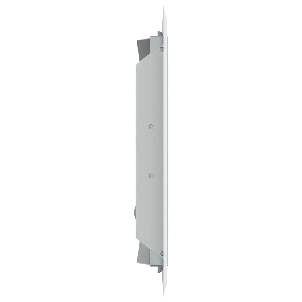 vidaXL Panou de Acces 2 pcs Alb 20 x 20 cm oțel vidaXL Panou de Acces 2 pcs Alb 20 x 20 cm oțel