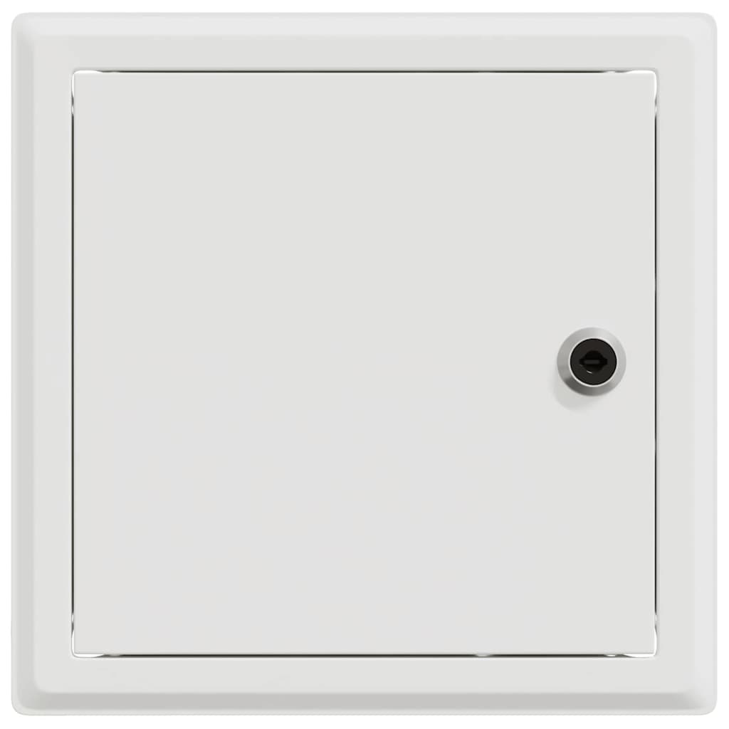 vidaXL Panou de Acces 2 pcs Alb 20 x 20 cm Oţel vidaXL Panou de Acces 2 pcs Alb 20 x 20 cm Oţel