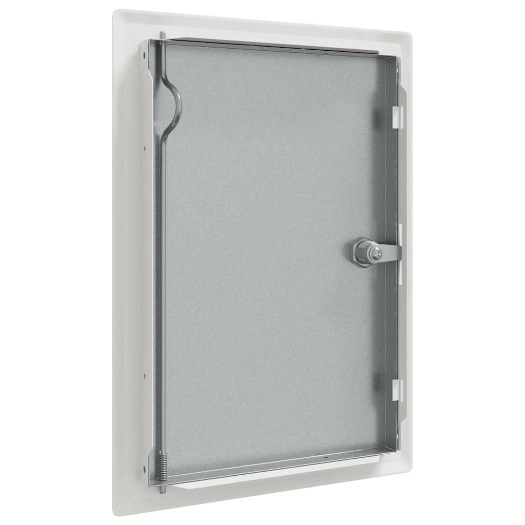 vidaXL Panou de Acces Alb 20 x 30 cm Oţel vidaXL Panou de Acces Alb 20 x 30 cm Oţel