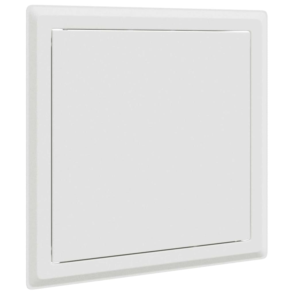vidaXL Panou de Acces Manual 2 pcs Alb 20 x 20 cm Oţel vidaXL Panou de Acces Manual 2 pcs Alb 20 x 20 cm Oţel