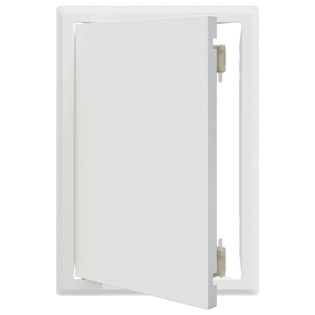 vidaXL Panou de Acces Manual Alb 20 x 30 cm Oţel