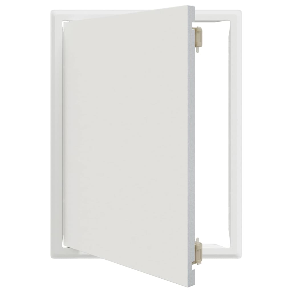 vidaXL Panou de Acces Manual Alb 30 x 40 cm Oţel vidaXL Panou de Acces Manual Alb 30 x 40 cm Oţel