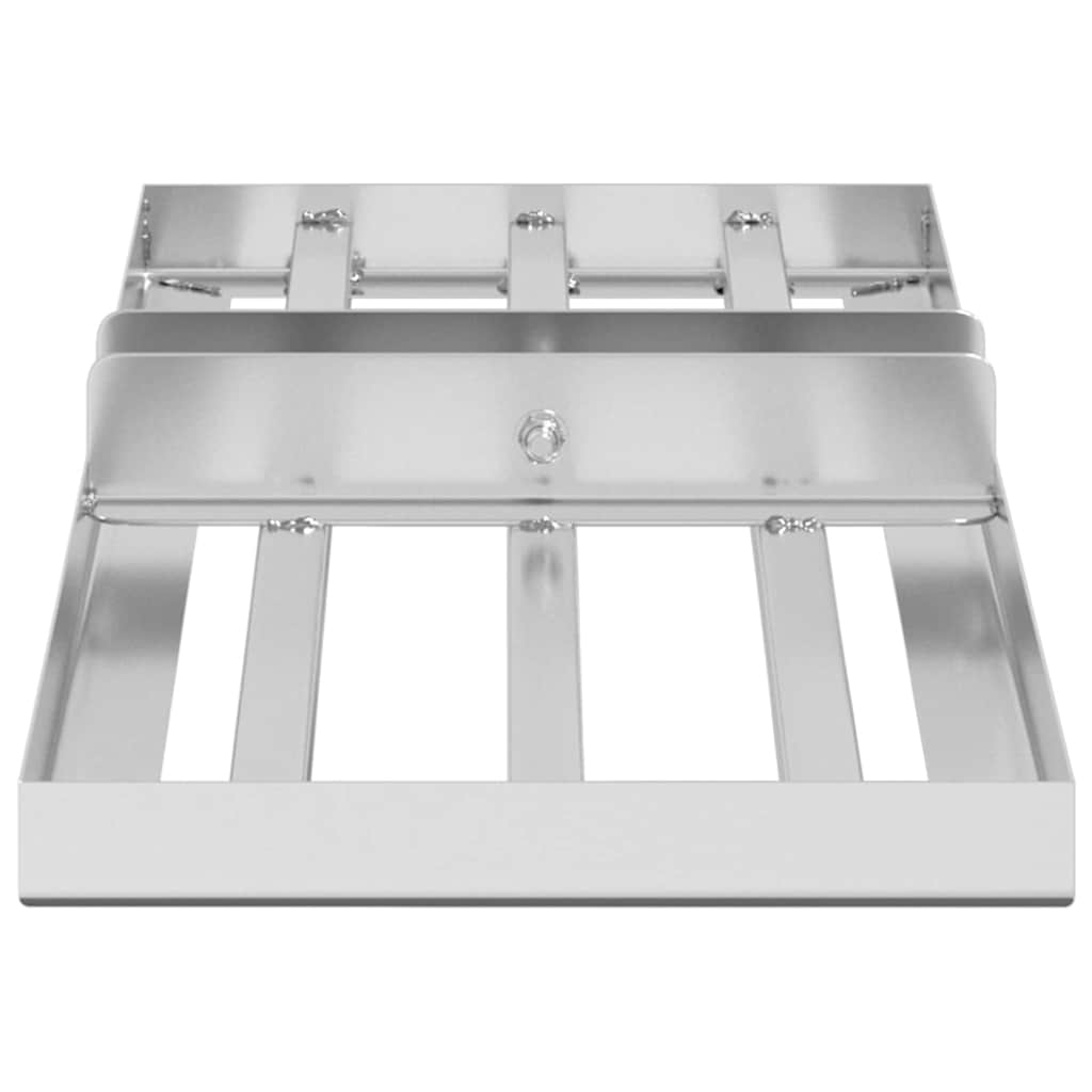 vidaXL Cap de înlocuire pentru grebla de grădină Oţel inoxidabil