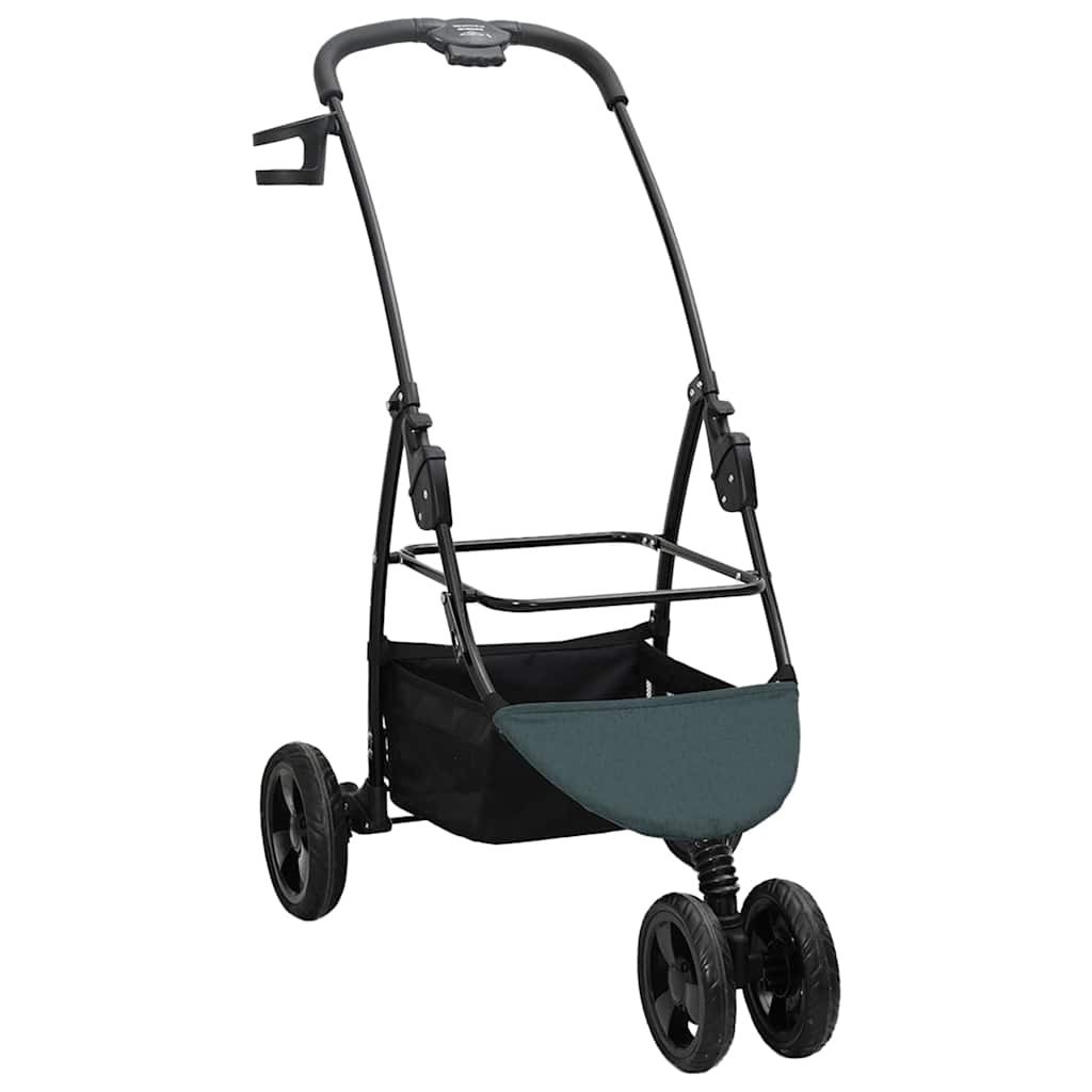 vidaXL Carucior pentru Pisici Pliante Ajustabil Verde 78 x 54 x 101 cm vidaXL Carucior pentru Pisici Pliante Ajustabil Verde 78 x 54 x 101 cm