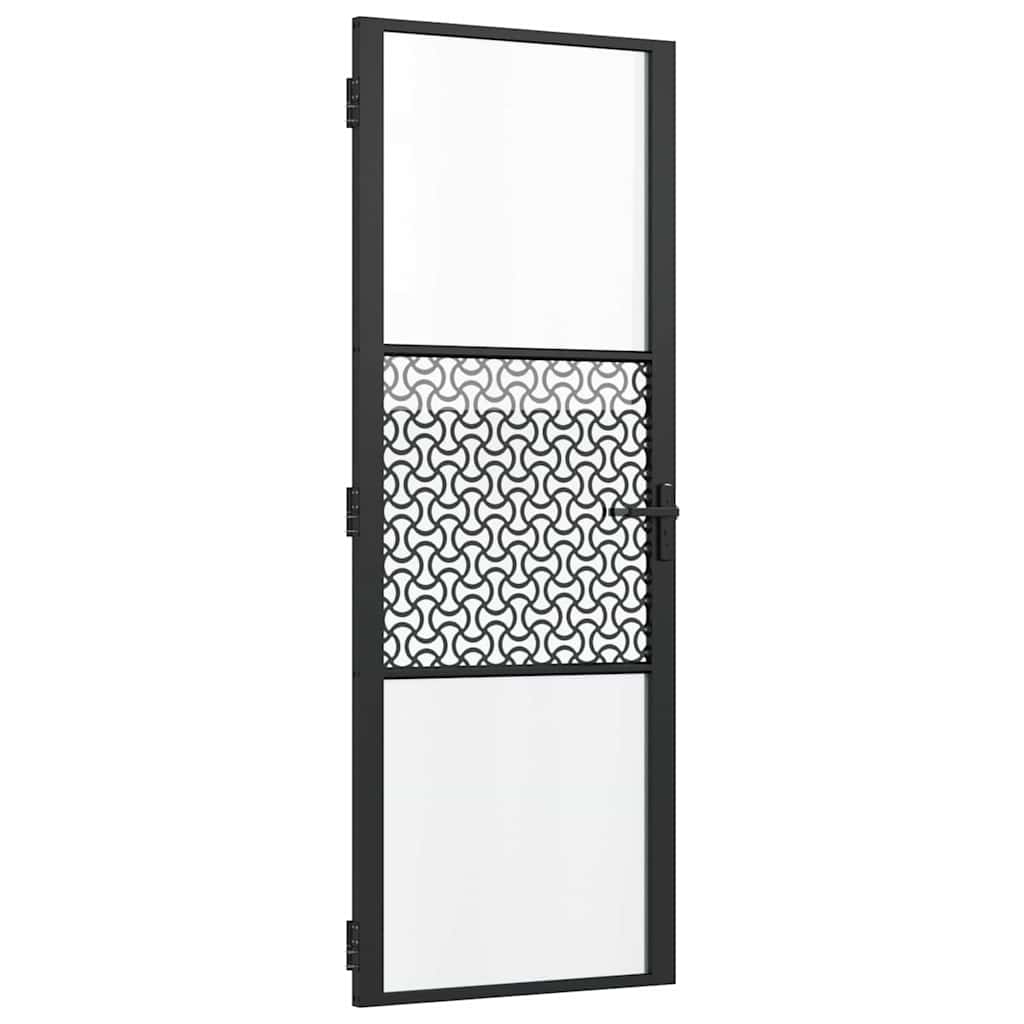 vidaXL Ușă de interior Negru 76 x 201.5 cm
