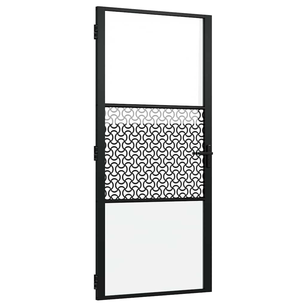vidaXL Ușă de interior Negru 93 x 201.5 cm