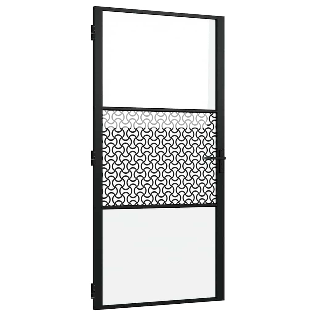 vidaXL Ușă de interior Negru 102.5 x 201.5 cm