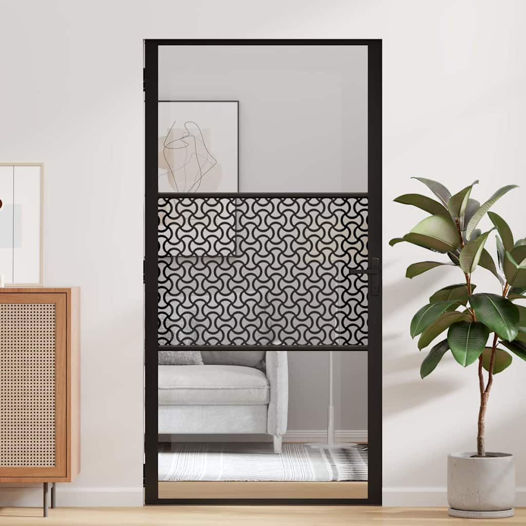 vidaXL Ușă de interior Negru 102.5 x 201.5 cm