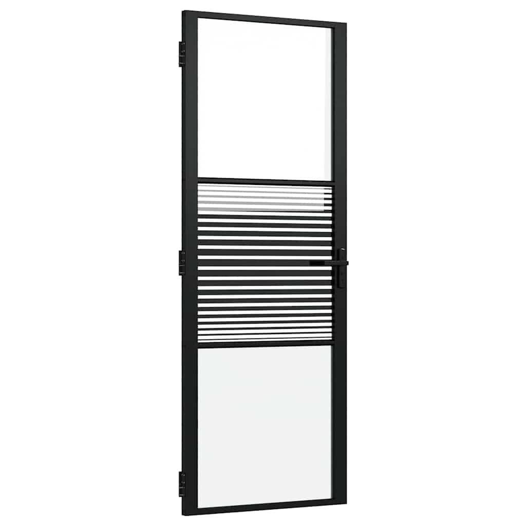 vidaXL Ușă de interior Negru 76 x 201.5 cm
