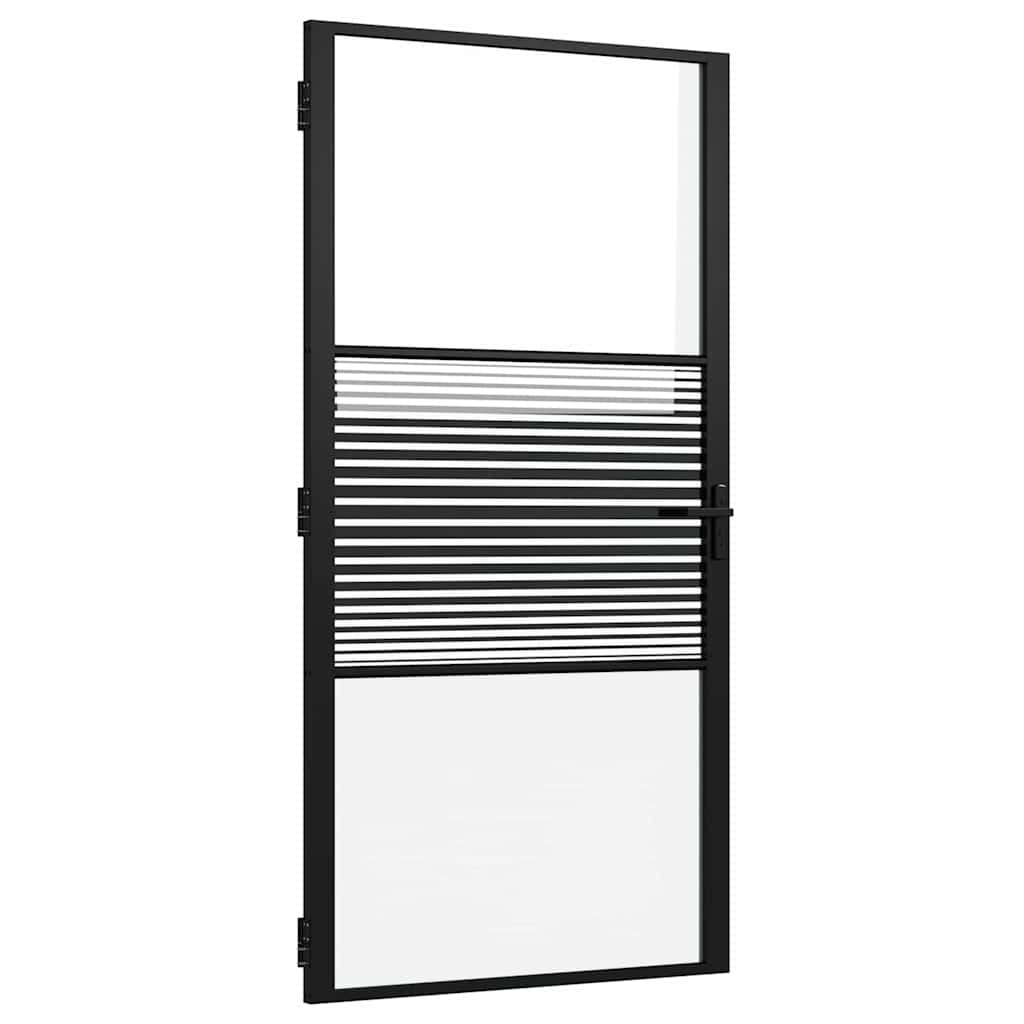 vidaXL Ușă de interior Negru 102.5 x 201.5 cm
