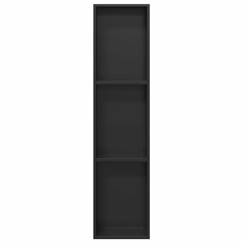 vidaXL Nisă de Duș Negru 90 x 20 x 9.5 cm Oţel inoxidabil