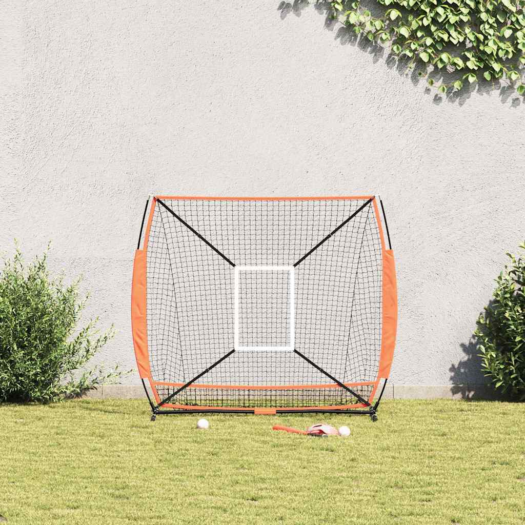vidaXL Baseball și Softball Negru 180 x 90 x 153 cm Poliester vidaXL Baseball și Softball Negru 180 x 90 x 153 cm Poliester