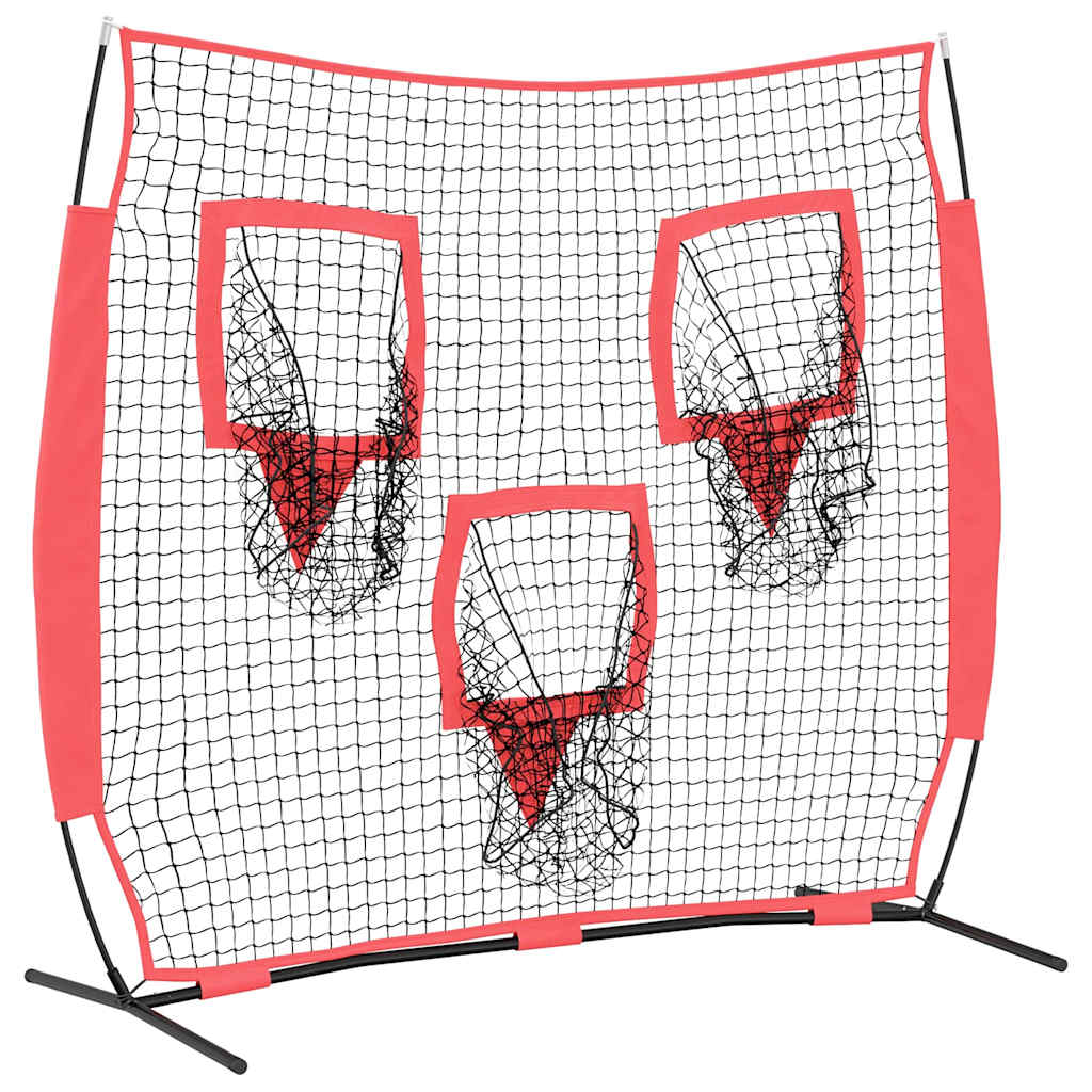 vidaXL Baseball & Softball Negru 214.5 x 89.5 x 181 cm Poliester vidaXL Baseball & Softball Negru 214.5 x 89.5 x 181 cm Poliester
