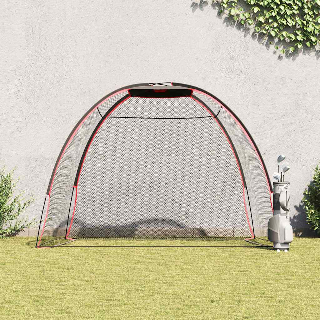 vidaXL Aparate de antrenament golf Negru 314 x 150 x 206 cm Poliester vidaXL Aparate de antrenament golf Negru 314 x 150 x 206 cm Poliester