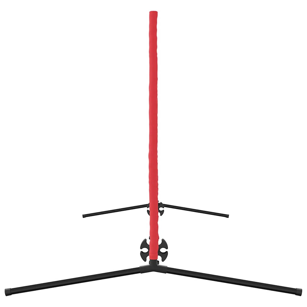 vidaXL Rețea de tenis Negru și roșu 301 x 90.5 x 87 cm Poliester vidaXL Rețea de tenis Negru și roșu 301 x 90.5 x 87 cm Poliester