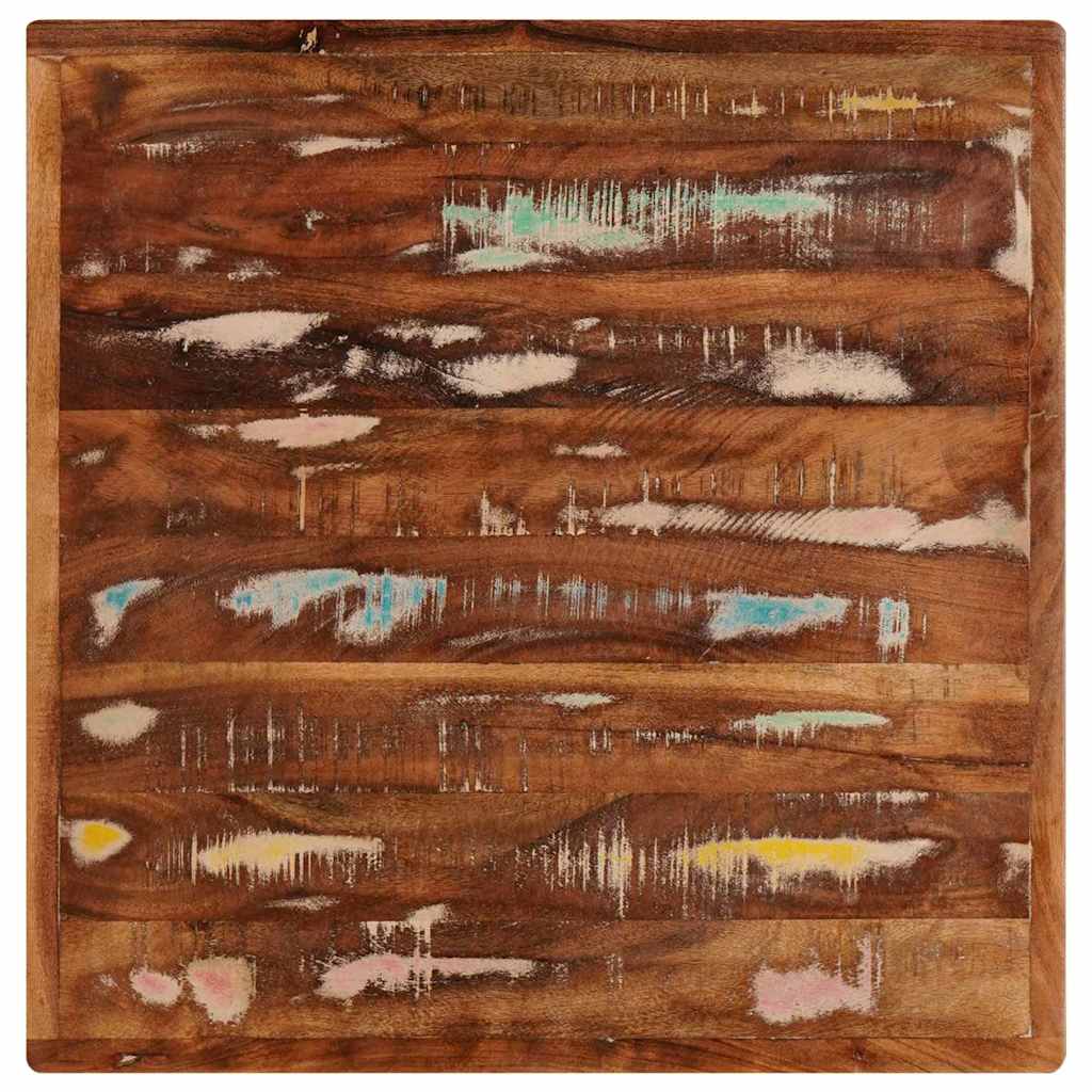 vidaXL Masă de bistro Maro 50 x 50 x 76 cm Lemn recuperat masiv