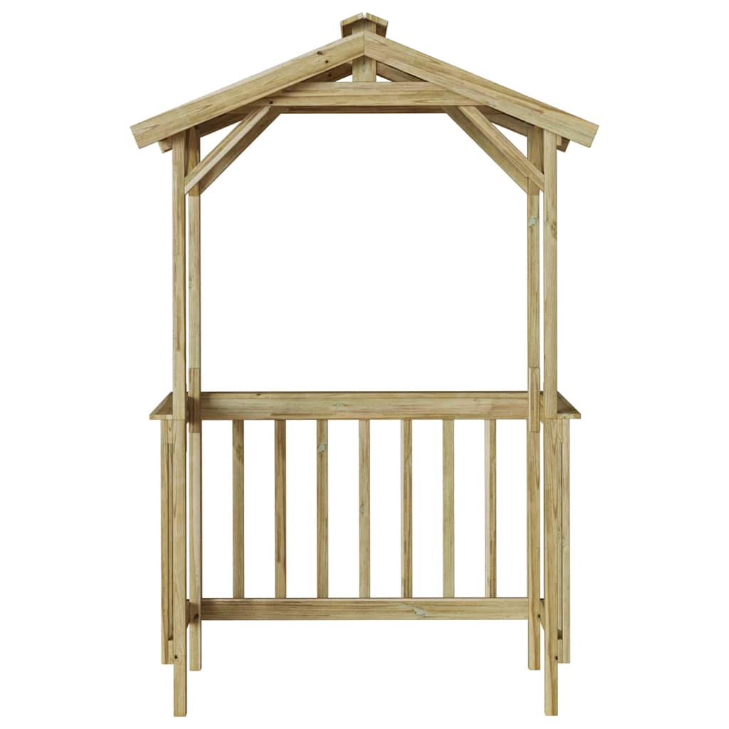vidaXL Adăpost BBQ 133.5x63x200 cm din Lemn de Pin Impregnat vidaXL Adăpost BBQ 133.5x63x200 cm din Lemn de Pin Impregnat