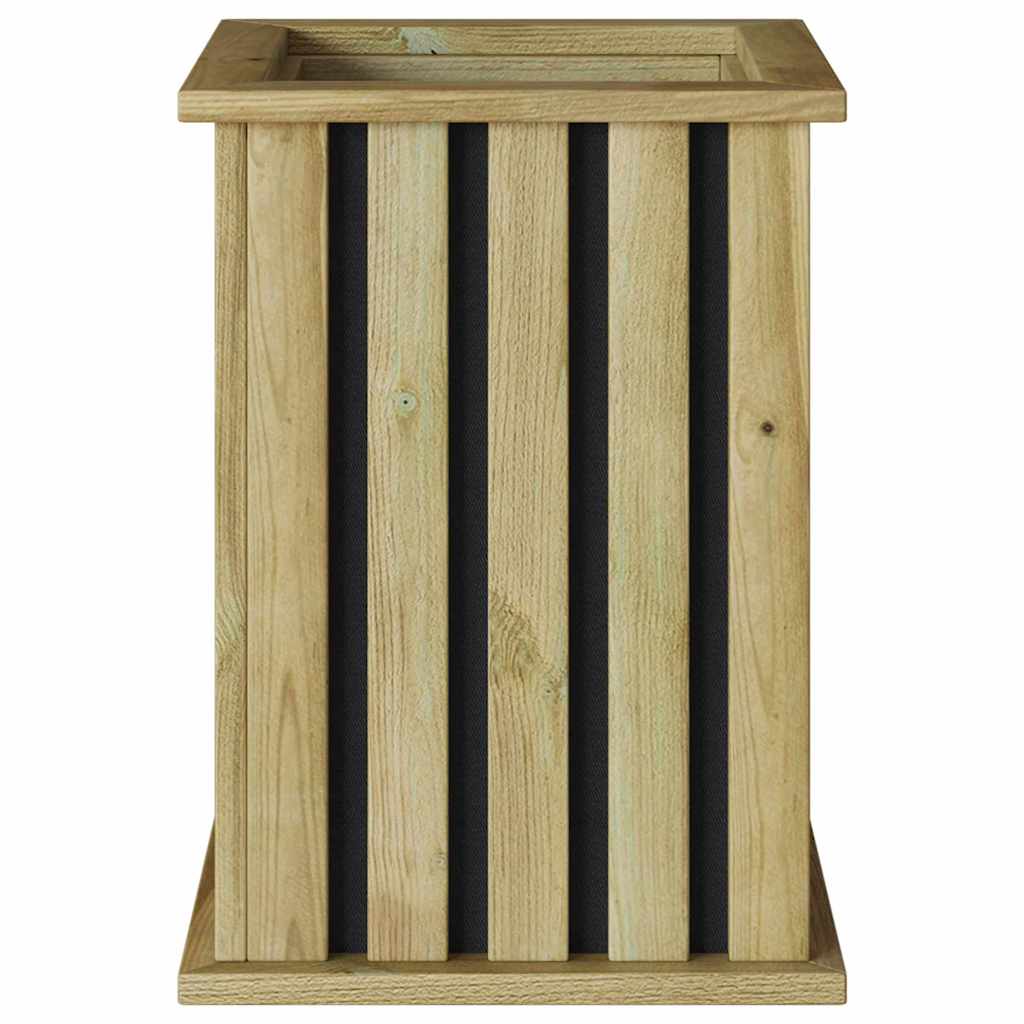 vidaXL Jardinieră Maro 33 x 33 x 45 cm Lemn de pin impregnat vidaXL Jardinieră Maro 33 x 33 x 45 cm Lemn de pin impregnat