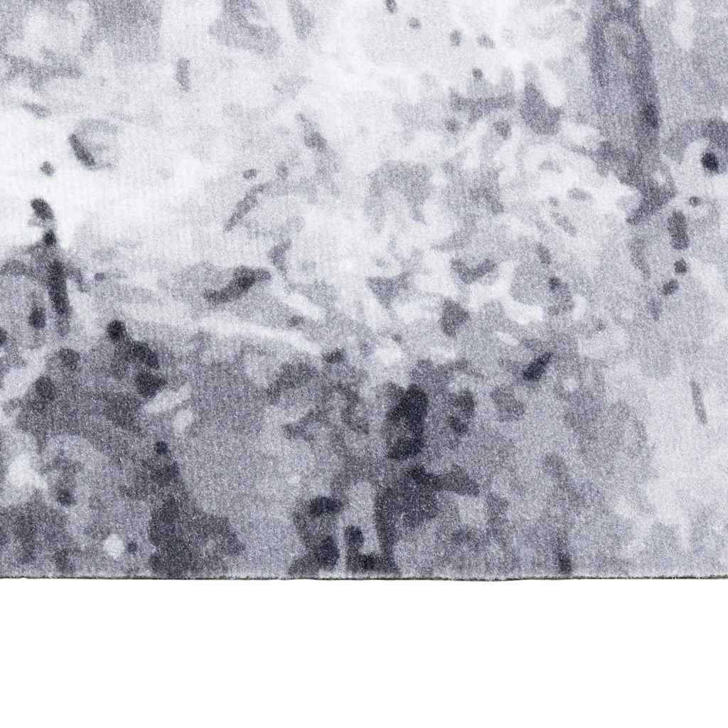 vidaXL Covor de bucătărie Gri 300 x 60 cm Catifea