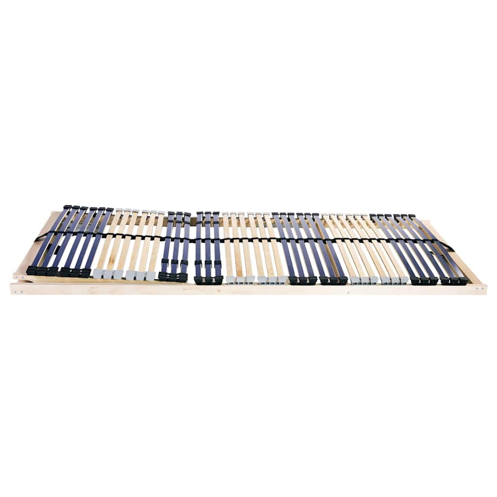vidaXL Bază cu lamele Manual Maro 140 x 190 cm Lemn și plastic vidaXL Bază cu lamele Manual Maro 140 x 190 cm Lemn și plastic