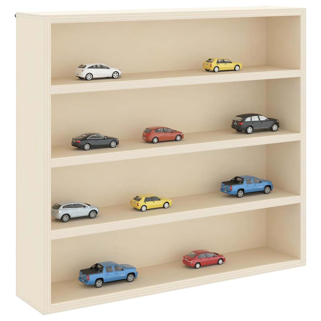 vidaXL Suport de expunere din lemn Maro 40 x 8.5 x 37 cm placaj