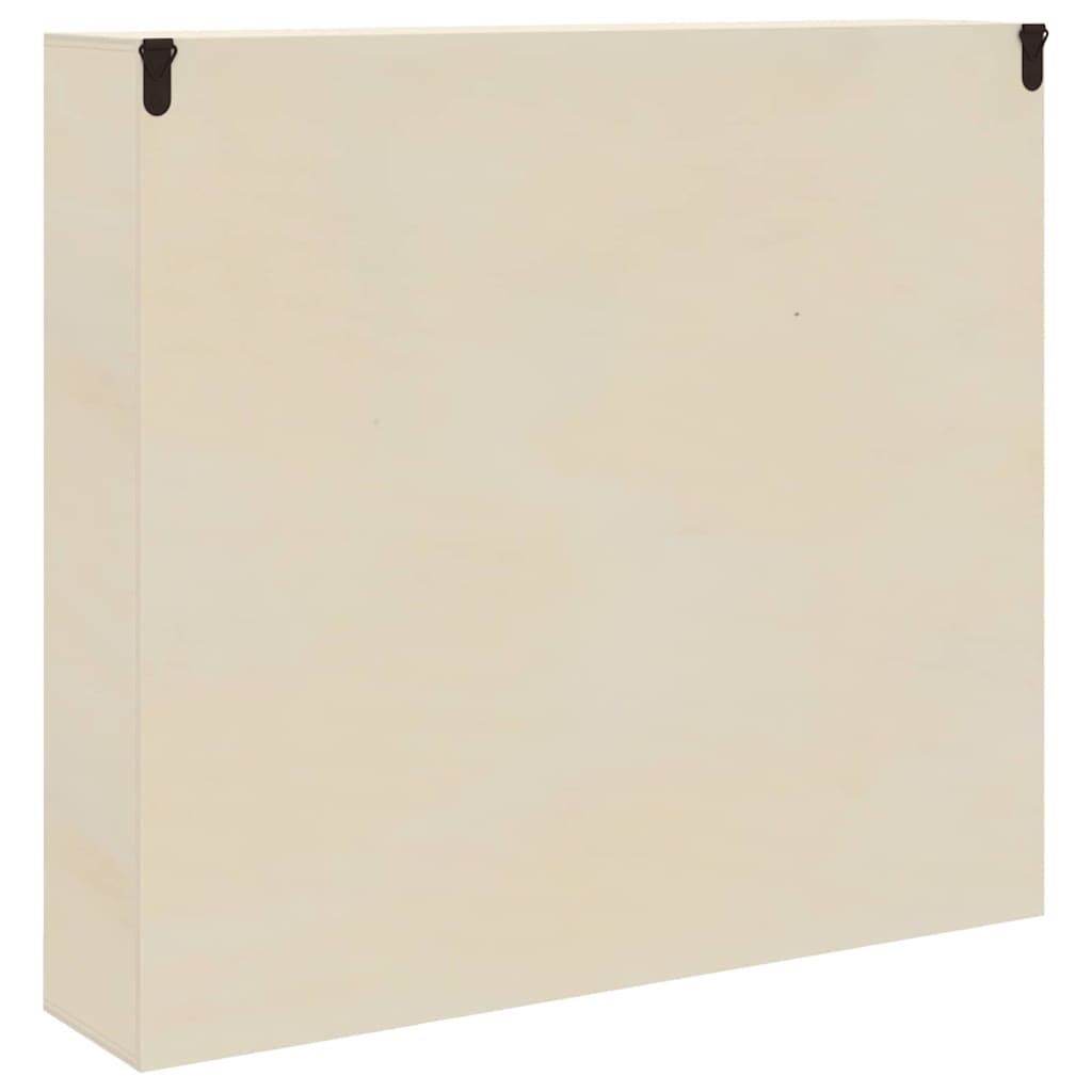 vidaXL Suport de expunere din lemn Maro 40 x 8.5 x 37 cm placaj