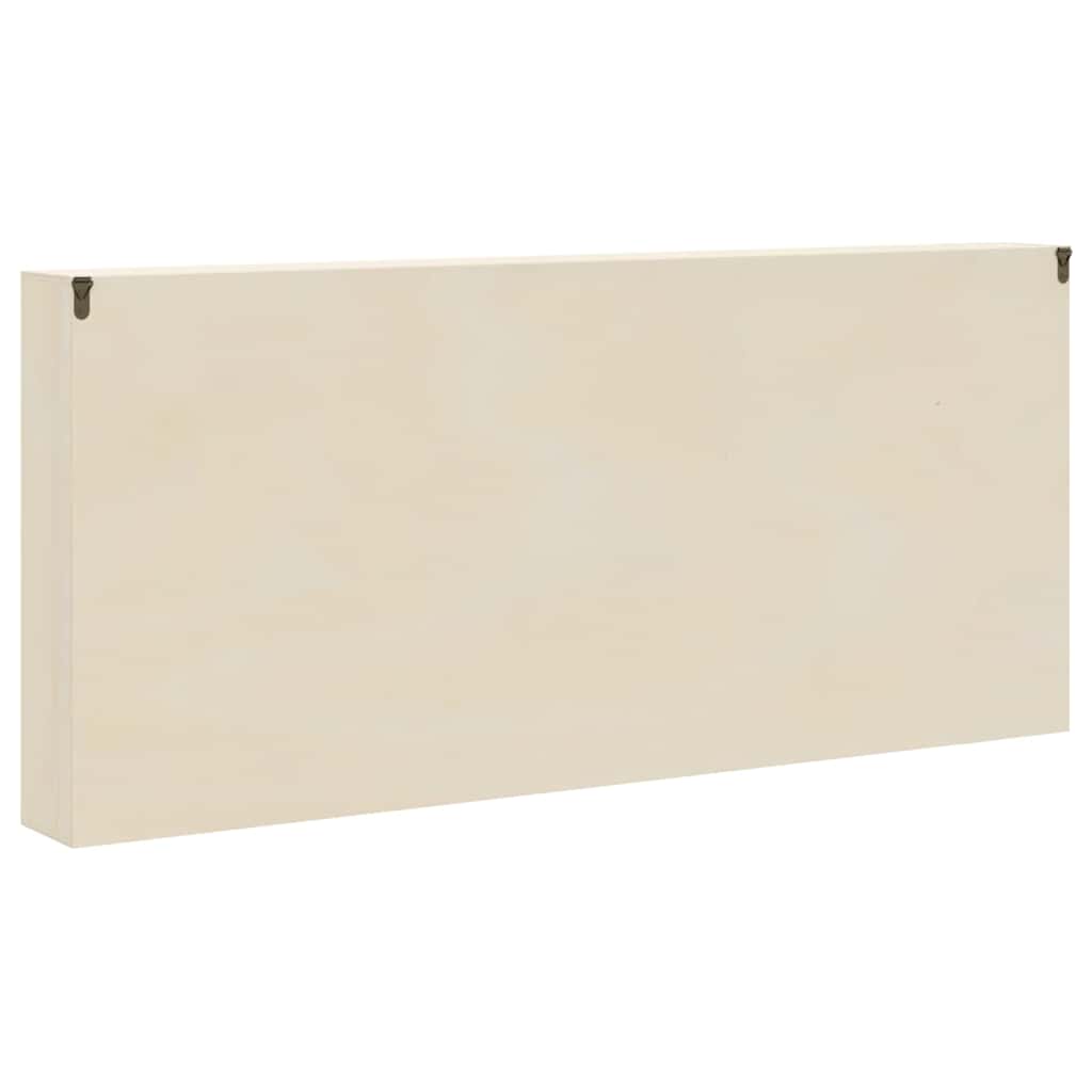 vidaXL Suport de expunere din lemn Maro 80 x 8.5 x 36 cm placaj