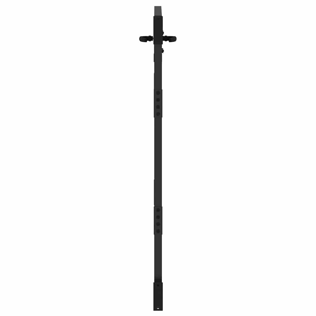 vidaXL Poartă de grădină Negru 105 x 150 cm Oțel vopsit în pulbere vidaXL Poartă de grădină Negru 105 x 150 cm Oțel vopsit în pulbere