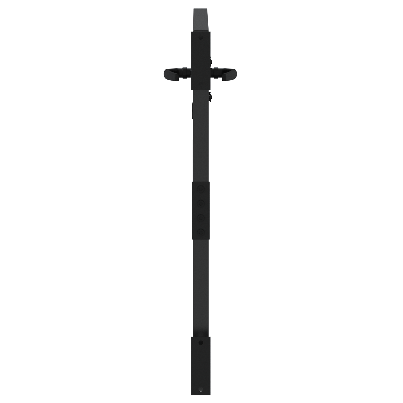 vidaXL Poartă de grădină Negru 105 x 100 cm Oțel vopsit în pulbere