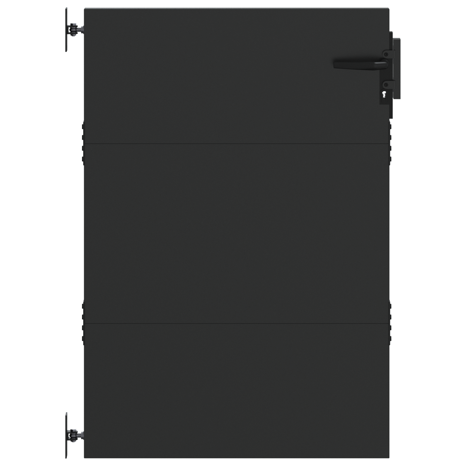 vidaXL Poartă de grădină Negru 105 x 125 cm Oțel vopsit în pulbere vidaXL Poartă de grădină Negru 105 x 125 cm Oțel vopsit în pulbere