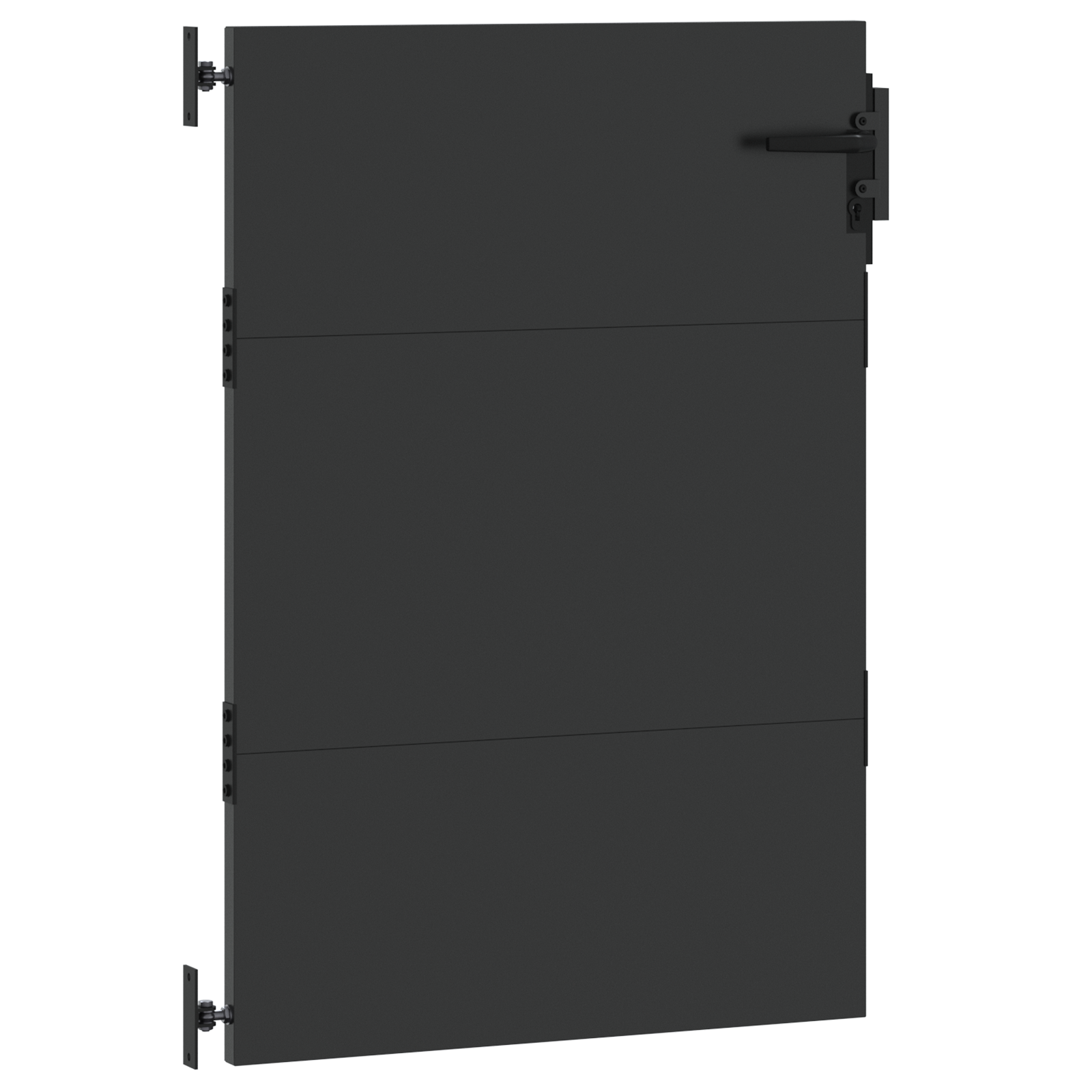 vidaXL Poartă de grădină Negru 105 x 125 cm Oțel vopsit în pulbere vidaXL Poartă de grădină Negru 105 x 125 cm Oțel vopsit în pulbere