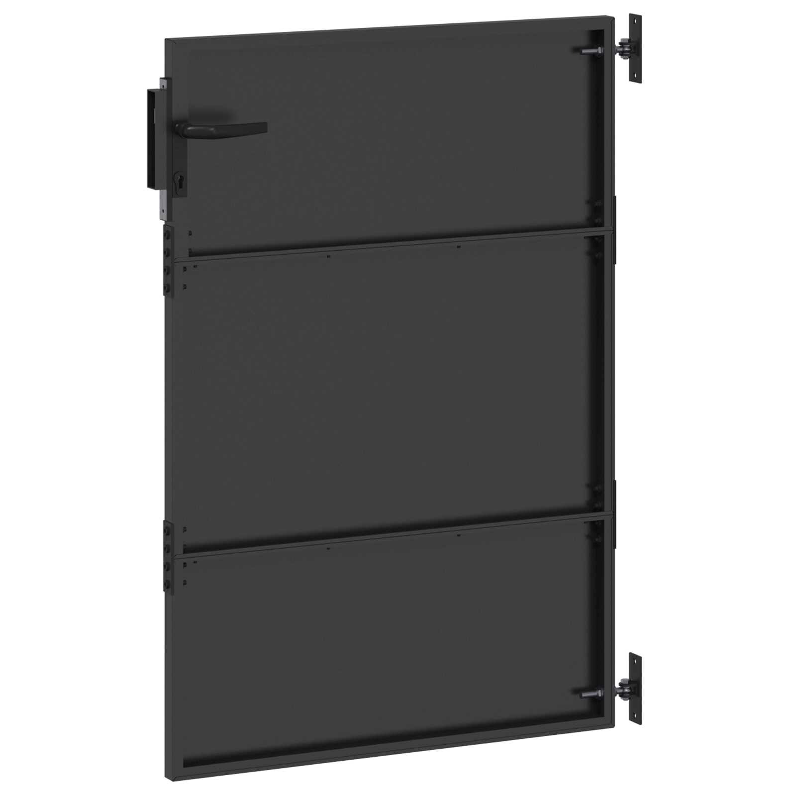 vidaXL Poartă de grădină Negru 105 x 125 cm Oțel vopsit în pulbere vidaXL Poartă de grădină Negru 105 x 125 cm Oțel vopsit în pulbere