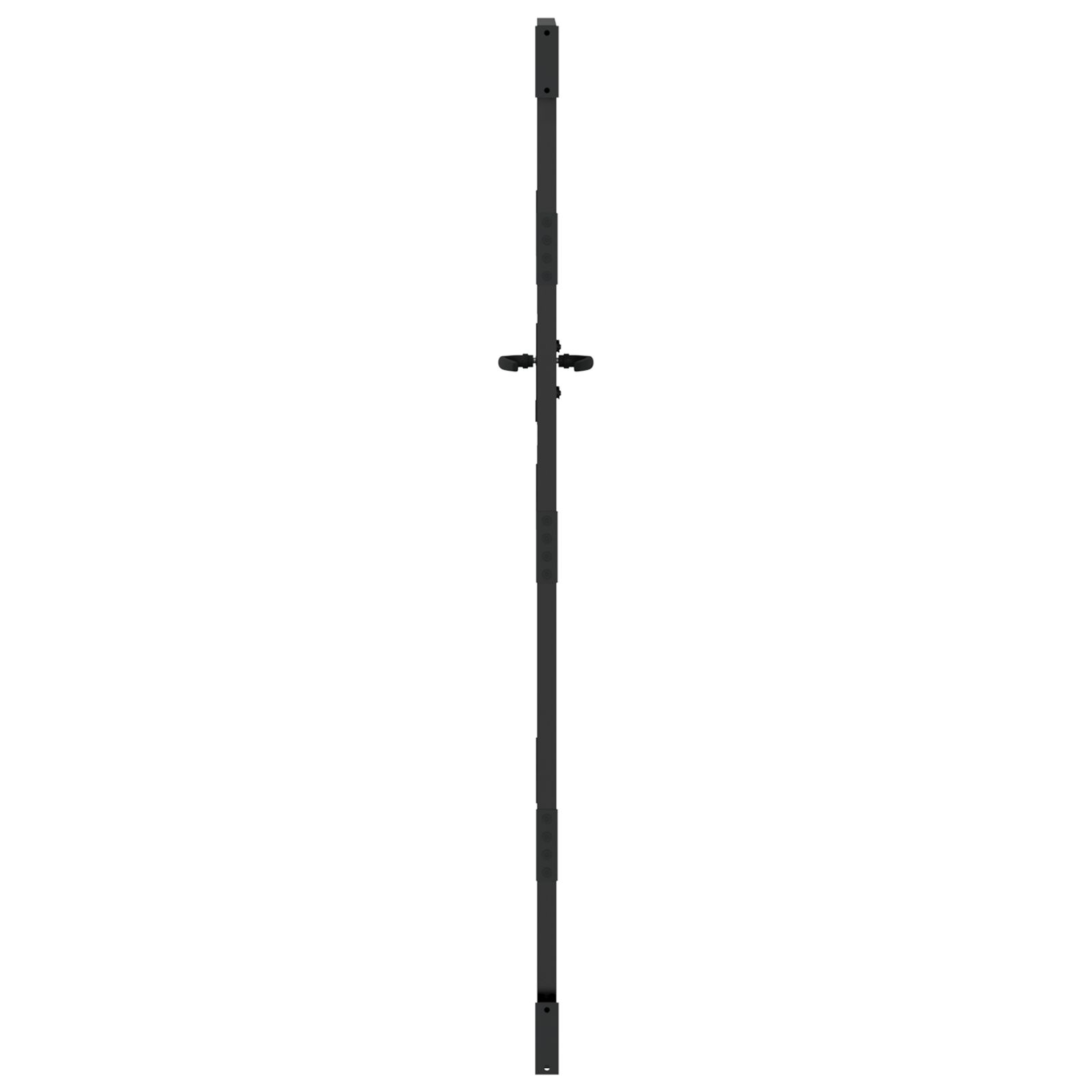 vidaXL Poartă de grădină Negru 105 x 200 cm Oțel vopsit în pulbere