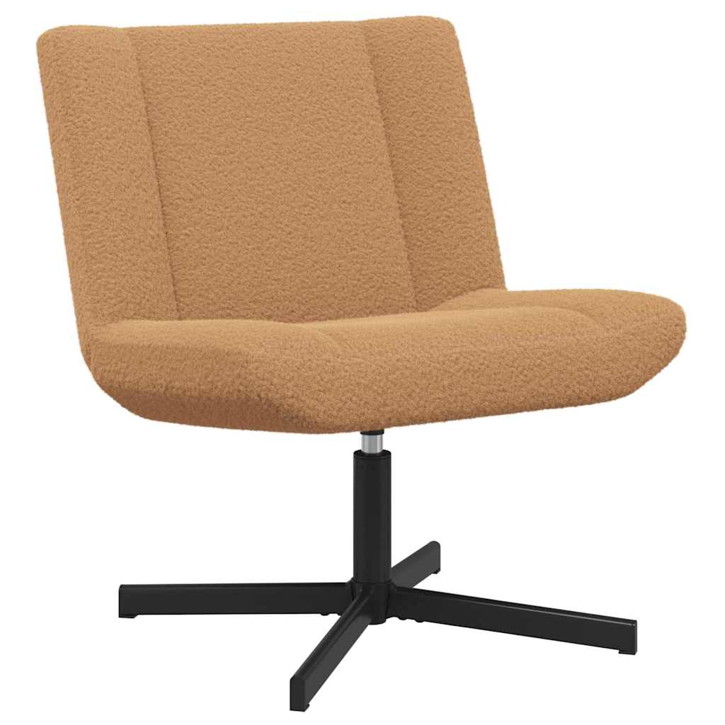vidaXL Scaun Accent Bej Țesătură, Metal Standard Ergonomic vidaXL Scaun Accent Bej Țesătură, Metal Standard Ergonomic