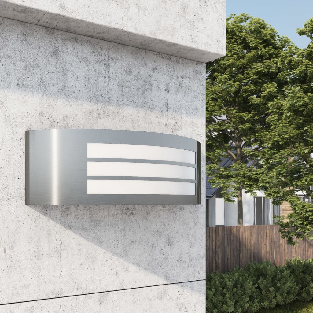 vidaXL Corp de iluminat de exterior de perete, oțel inoxidabil vidaXL Corp de iluminat de exterior de perete, oțel inoxidabil