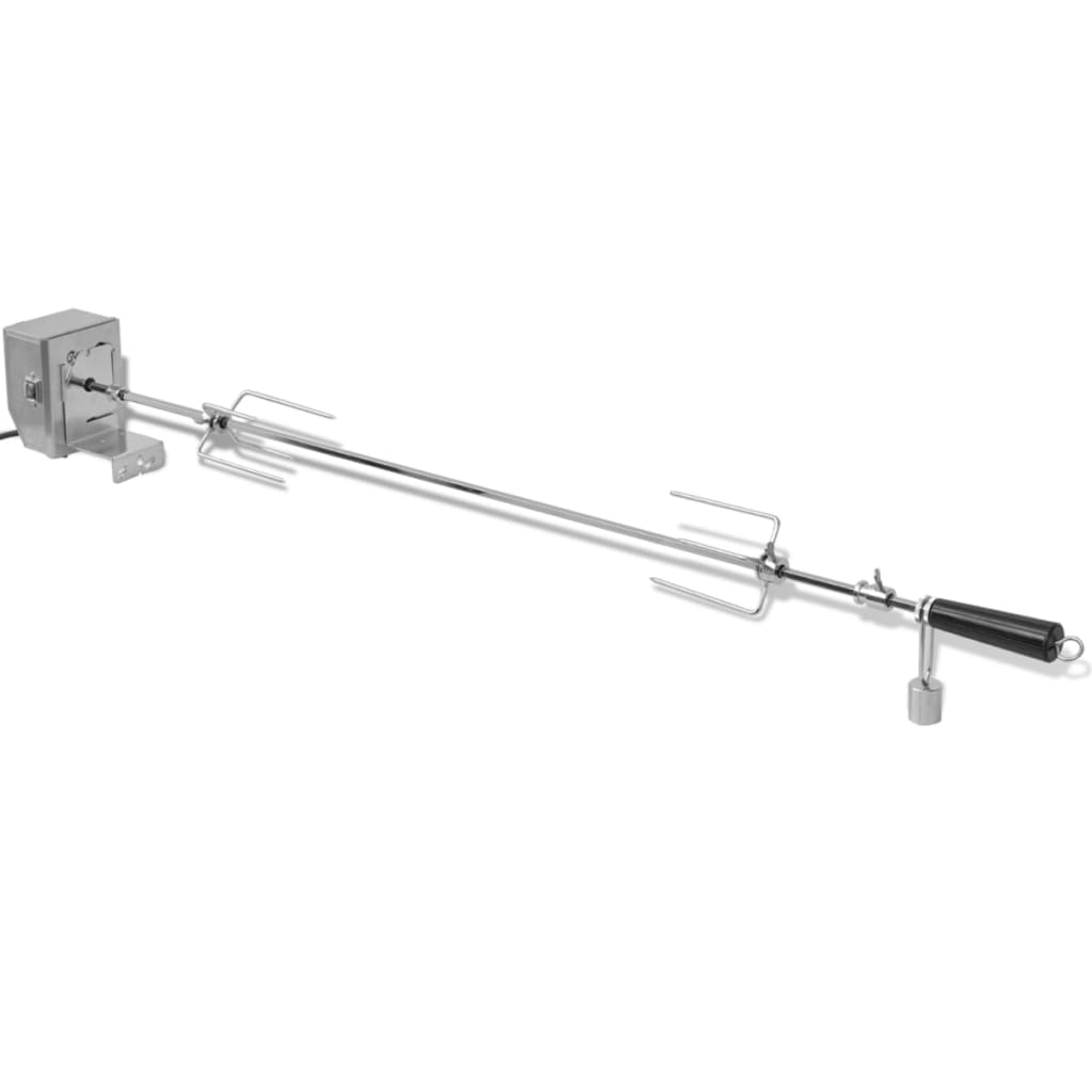 VidaXL Rotisor cu motor profesional pentru grătar, oțel, 1200 mm VidaXL Rotisor cu motor profesional pentru grătar, oțel, 1200 mm