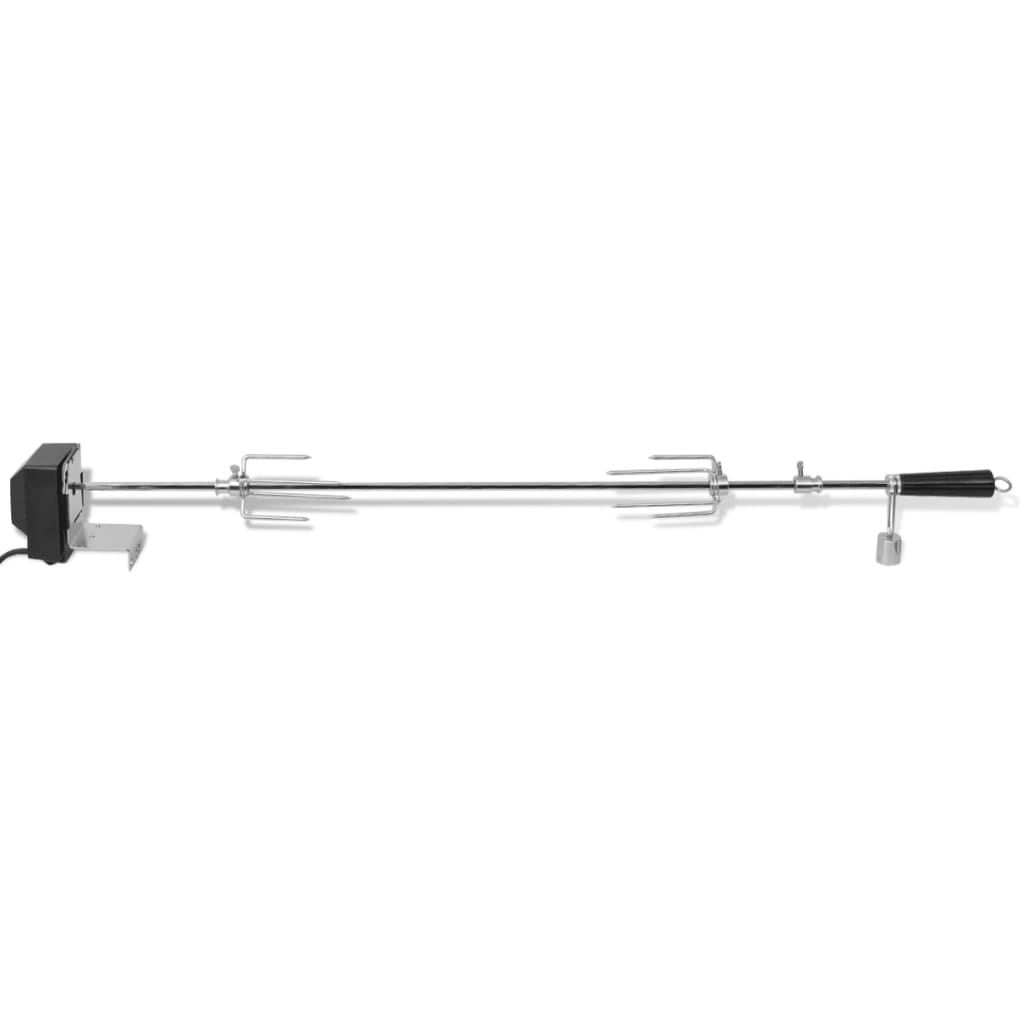 vidaXL Rotisor cu motor profesional pentru grătar, oțel, 1000 mm vidaXL Rotisor cu motor profesional pentru grătar, oțel, 1000 mm