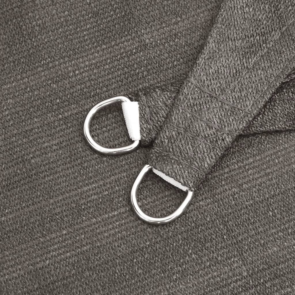 vidaXL Parasolar din HDPE deptunghiular 4x6 m, Antracit