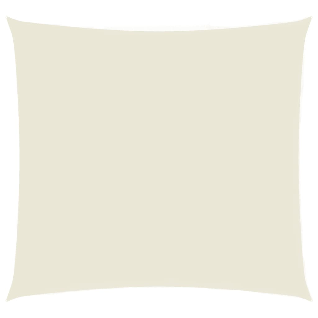 vidaXL Parasolar din țesătură oxford, pătrat, 3,6 x 3,6 m, crem