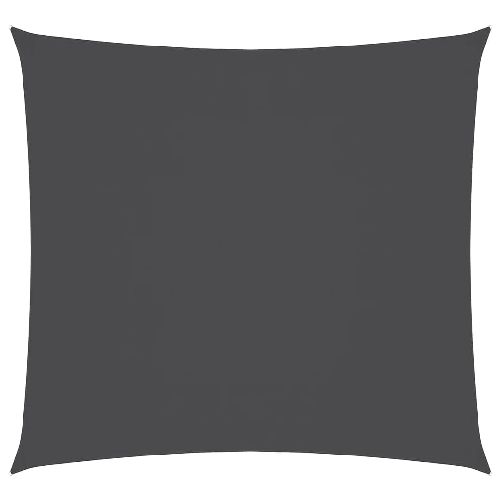vidaXL Parasolar din țesătură oxford, pătrat, 3,6 x 3,6 m, antracit