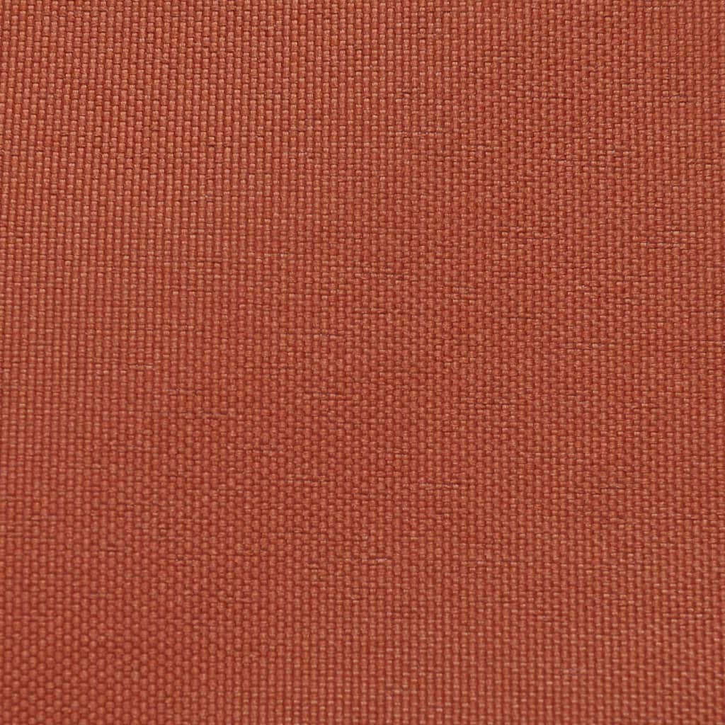 vidaXL Prelată balcon, material textil oxford, 75 x 400 cm, teracota