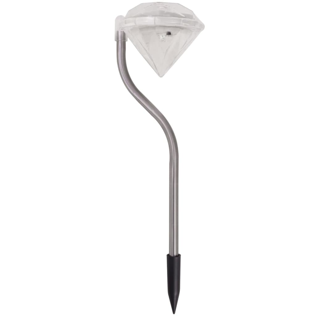 vidaXL Lămpi solare cu LED pentru grădină, 6 buc., 9x7,8x29,5 cm vidaXL Lămpi solare cu LED pentru grădină, 6 buc., 9x7,8x29,5 cm