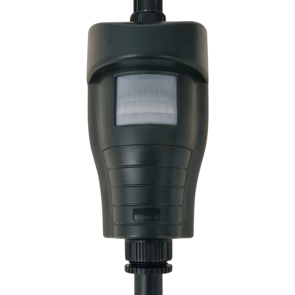 vidaXL Jet spray repelent pentru animale cu senzor PIR, verde închis vidaXL Jet spray repelent pentru animale cu senzor PIR, verde închis