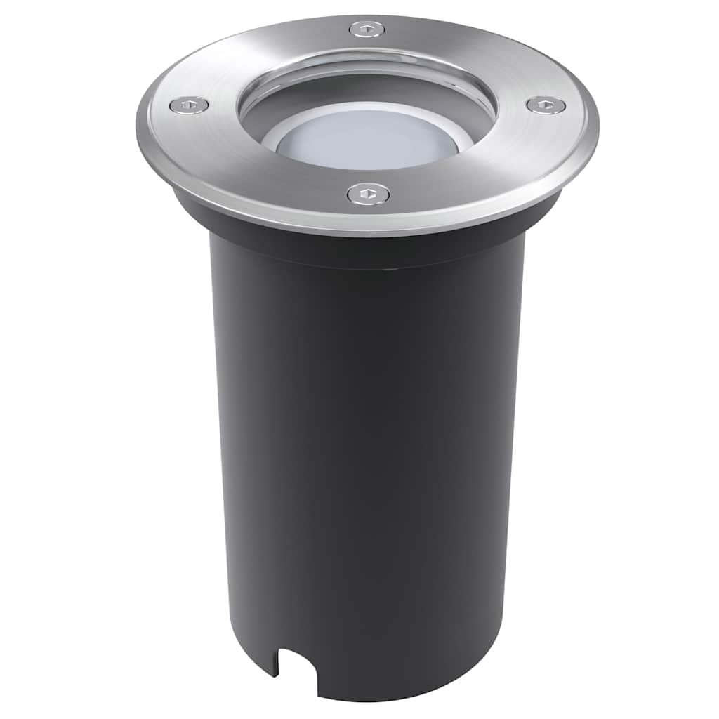 vidaXL Corpuri de iluminat LED pentru sol, exterior, rotunde, 3 buc. vidaXL Corpuri de iluminat LED pentru sol, exterior, rotunde, 3 buc.