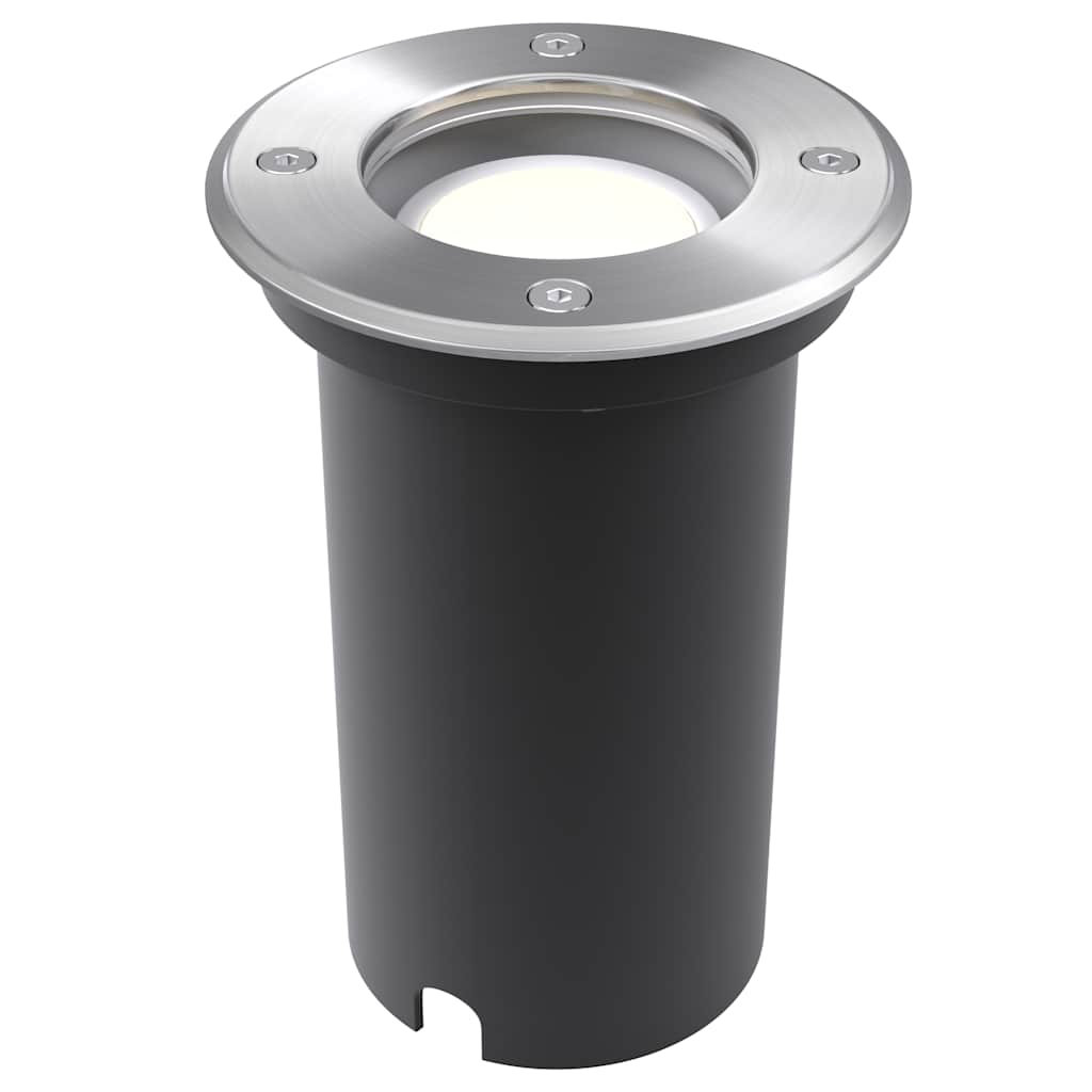 vidaXL Corpuri de iluminat LED pentru sol, exterior, rotunde, 3 buc. vidaXL Corpuri de iluminat LED pentru sol, exterior, rotunde, 3 buc.