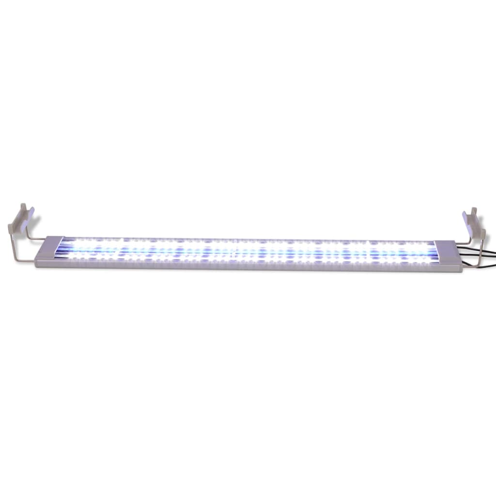 vidaXL Lampă LED de acvariu, aluminiu, 50-60 cm, IP67