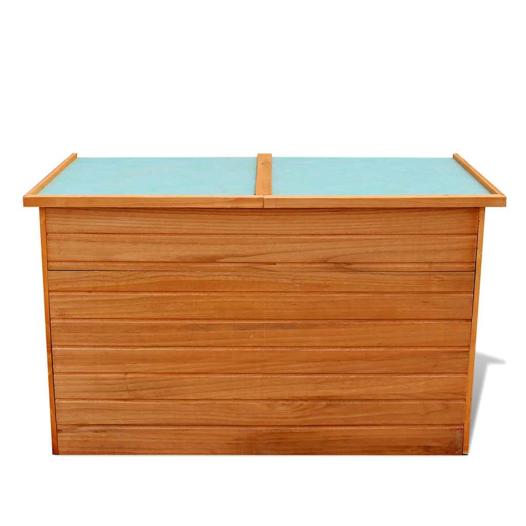 vidaXL Ladă de depozitare de grădină, 126 x 72 x 72 cm, lemn vidaXL Ladă de depozitare de grădină, 126 x 72 x 72 cm, lemn