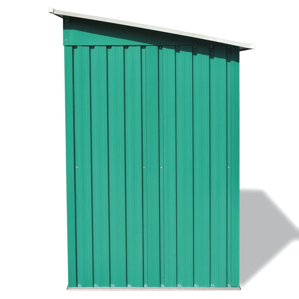 vidaXL Magazie de grădină din metal verde vidaXL Magazie de grădină din metal verde